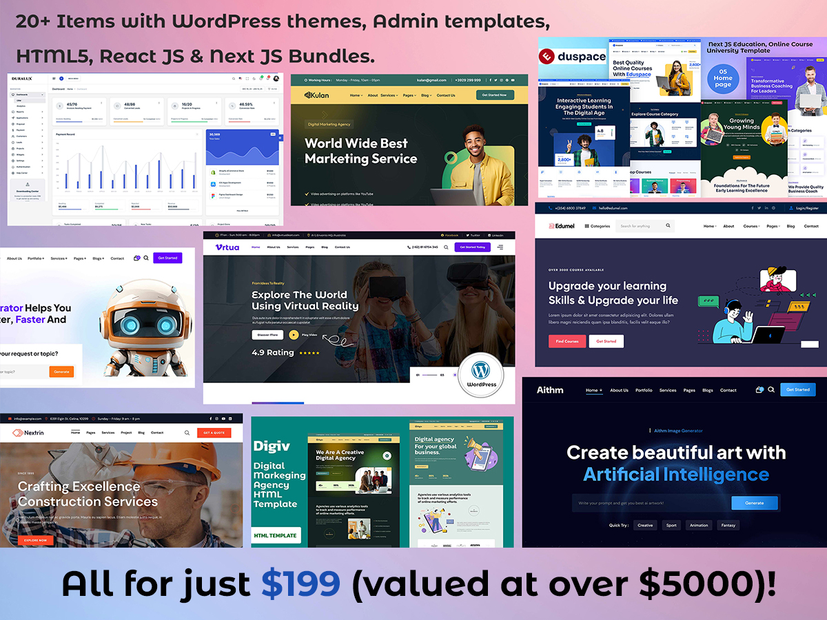 WordPress Theme bundle